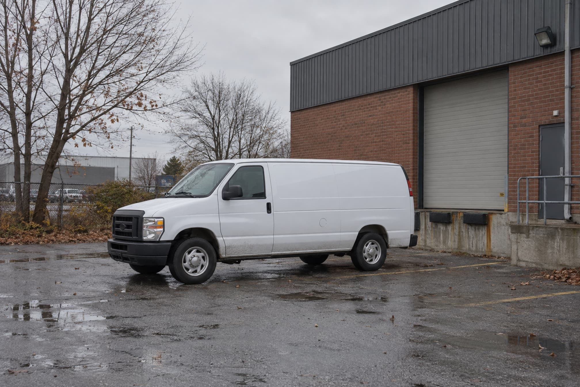 Harex service van outside a Durham Region industrial unit